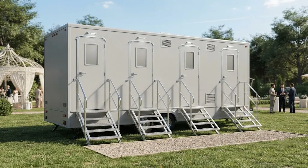 4 Stall Restroom Trailer in Poinciana, FL