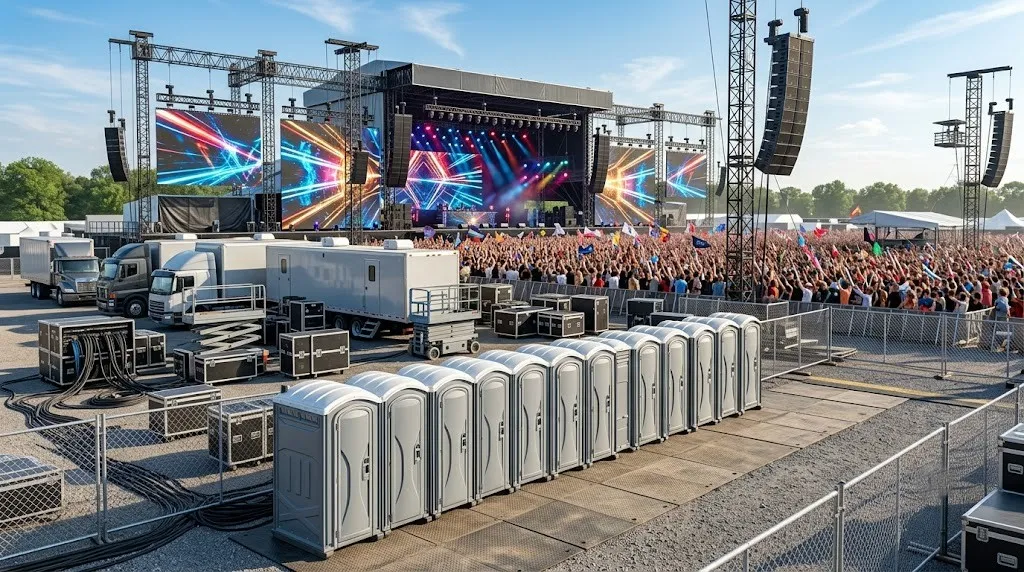 Concert Restroom Rental in Poinciana, FL