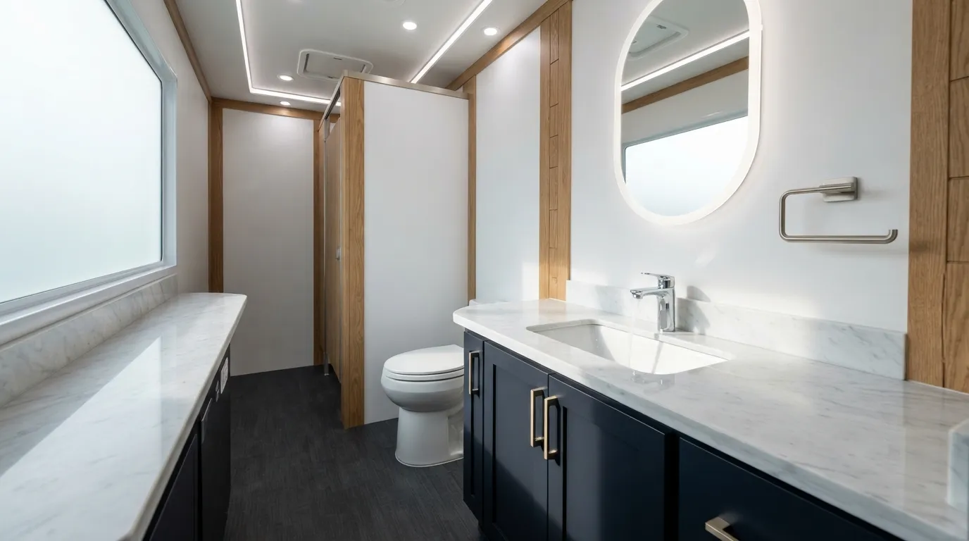 Luxury Restroom Trailer in Poinciana, FL